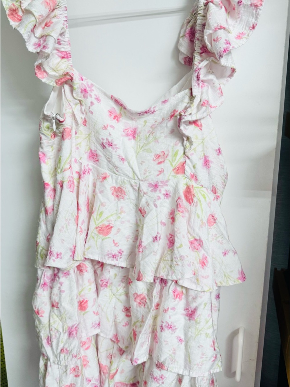Altar’d State Floral Tiered Ruffle Sundress Size xl - Picture 2 of 4